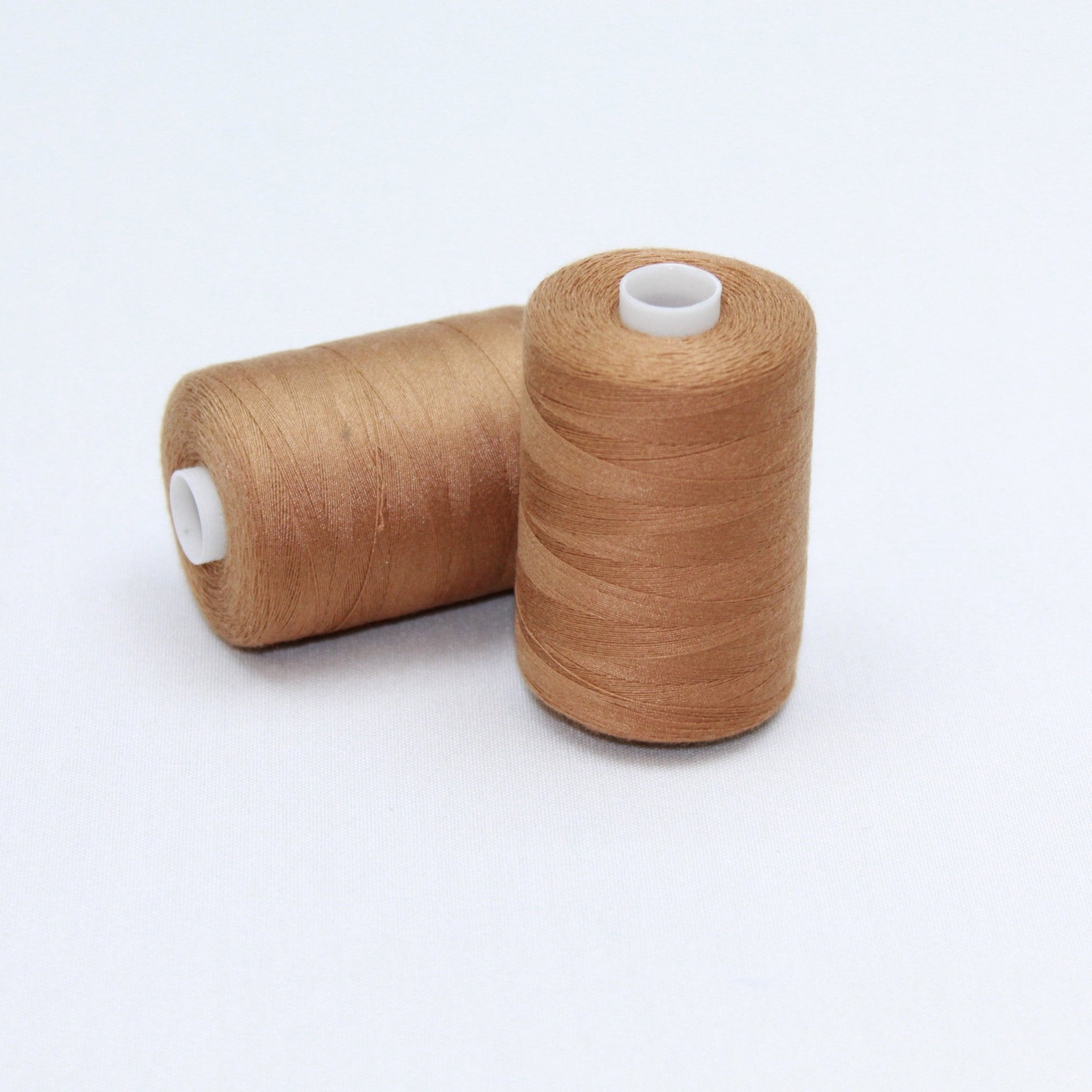 2 x 1000m Sewing Threads 'Light Brown' - Pound A Metre