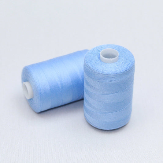 2 x 1000m Sewing Threads 'Paled Blue' - Pound A Metre