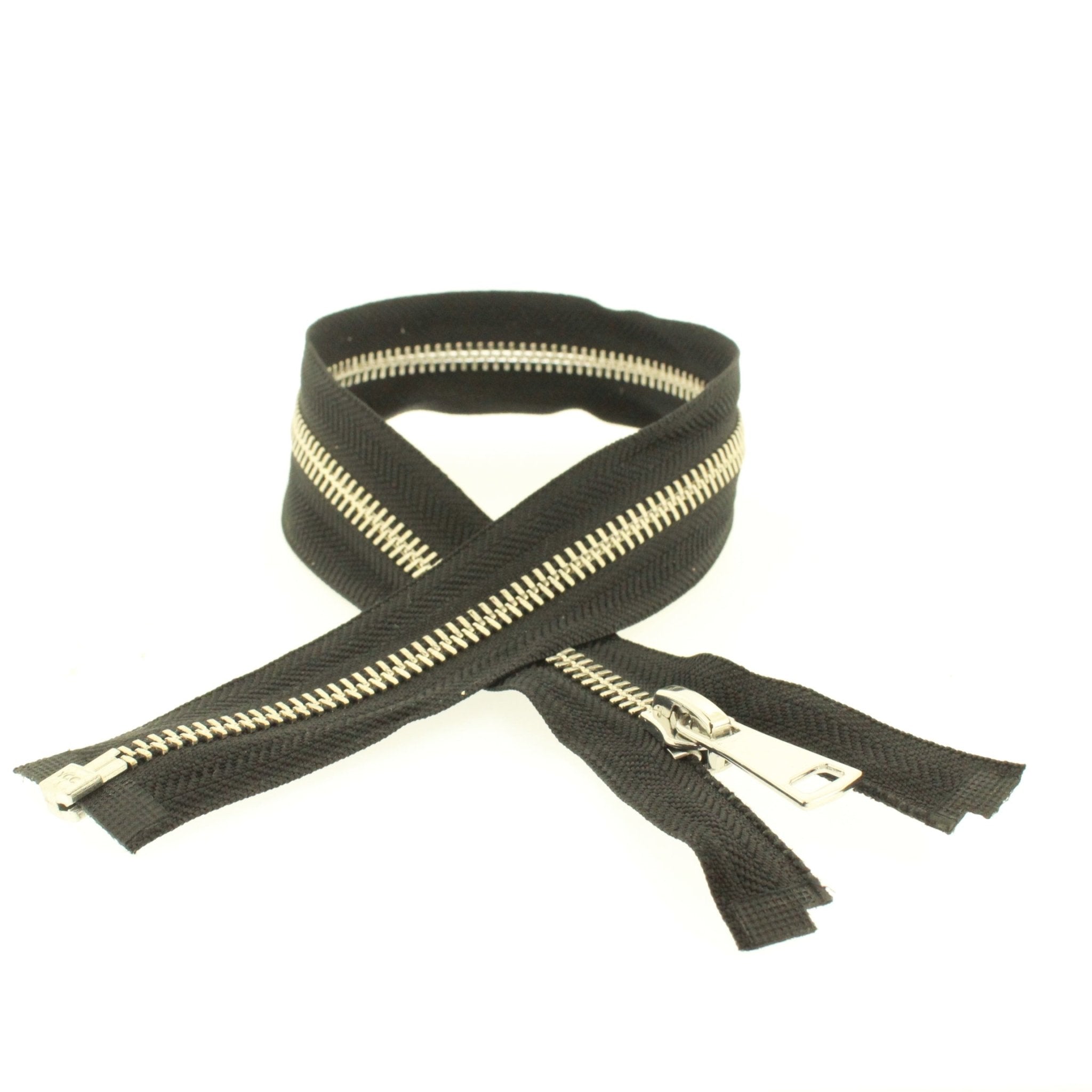 22" Chunky Metal Zip - Premium Quality - Pound A Metre