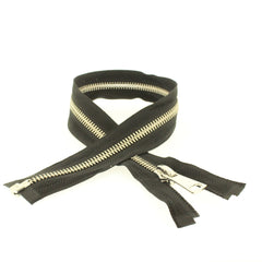 22" Chunky Metal Zip - Premium Quality - Pound A Metre