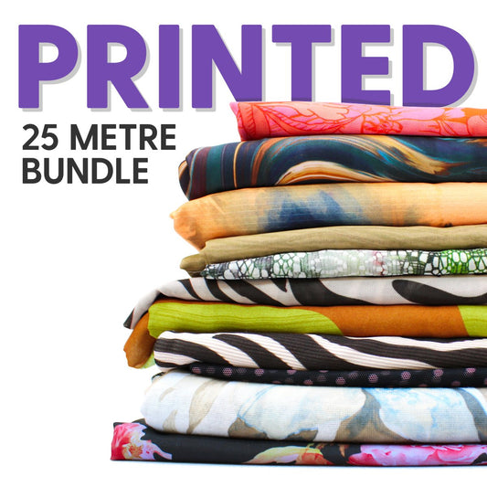 25m SUPER Printed Fabric Bundle! - Pound A Metre