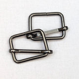 25mm Metal Strap Slider For Bags- 4 Colours- Pack Of 2 - Pound A Metre