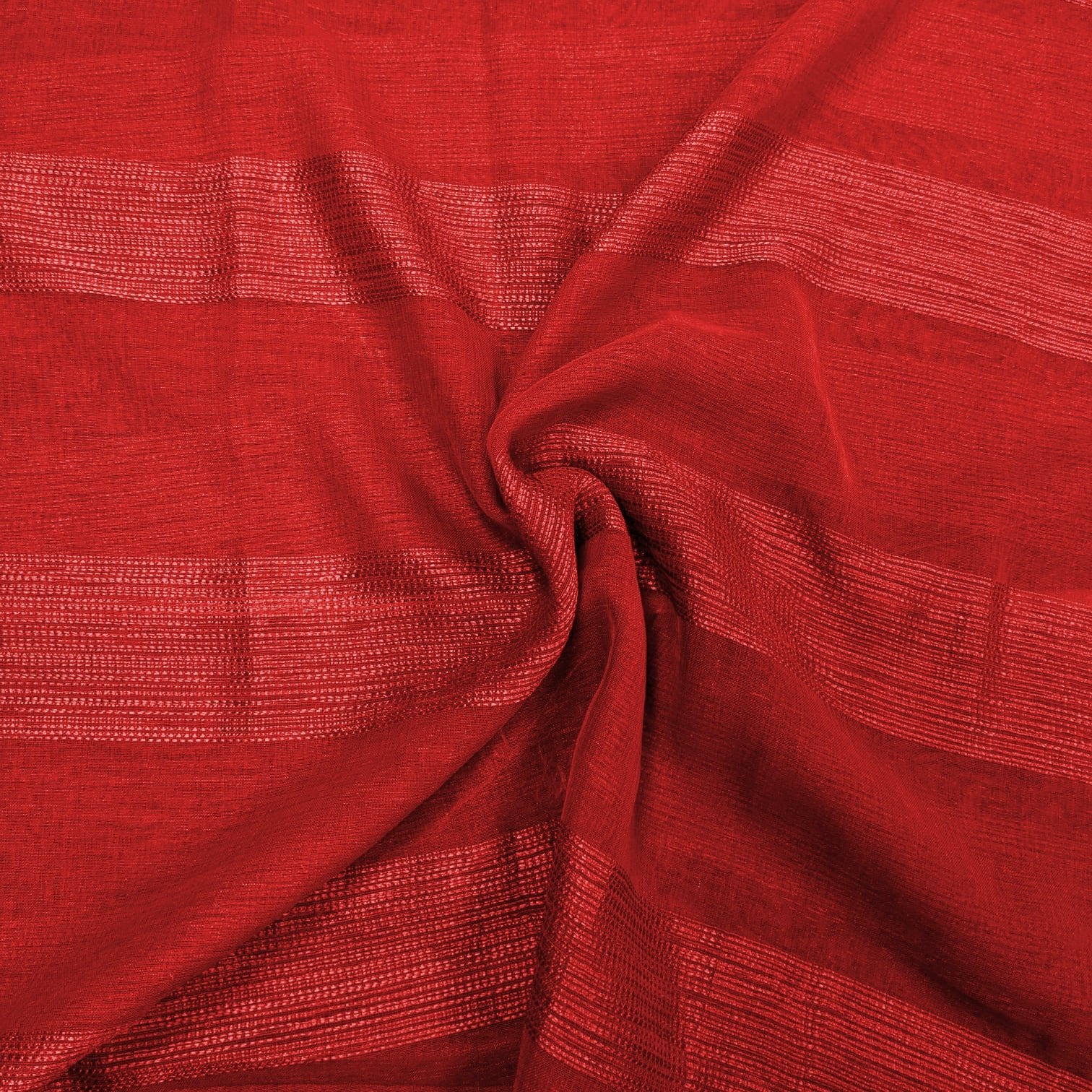 3 FOR £1 Embroidery Stripe Dress Crepe 80" Wide (149D) - Pound A Metre