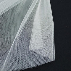 3 FOR £2 Dress Net Fabric- Ivory 60" Wide - Pound A Metre