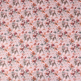 Pound A Metre 3 Metres 3 Metre Deluxe Santorini Floral Soft Crepe ‘Melody’ 45" Wide Pastel Pink