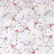 Pound A Metre 3 Metres 3 Metre Deluxe Santorini Floral Soft Crepe ‘Pastel Edition - Rose Garden’ 45" Wide Pastel Lilac