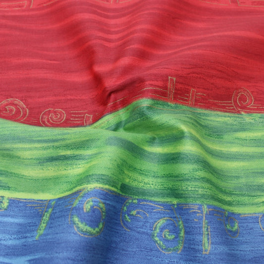 3 Metre Designer Floral Cotton Canvas 55" Wide Multicoloured - Pound A Metre