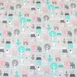 Pound A Metre 3 Metre 3 Metre Dressmaking Poly-Cotton - Destination - 45" wide Light Grey