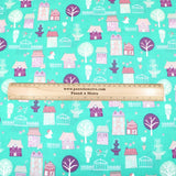Pound A Metre 3 Metre 3 Metre Dressmaking Poly-Cotton - Destination - 45" wide Teal