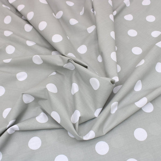 3 Metre Dressmaking Poly-Cotton - Funky Edition - 45" wide Grey - Pound A Metre
