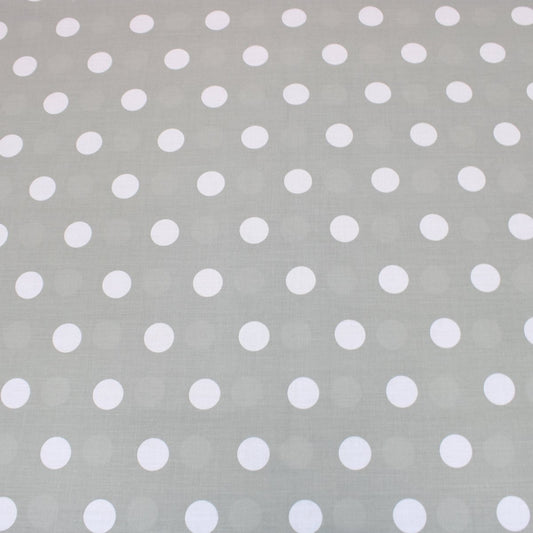 3 Metre Dressmaking Poly-Cotton - Funky Edition - 45" wide Grey - Pound A Metre