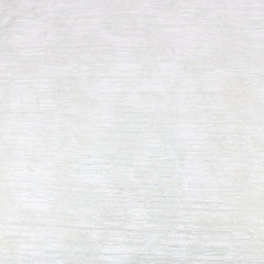 3 Metre Embroidered Taffeta Effect Floral Fabric - 55" Wide Pale Grey - Pound A Metre
