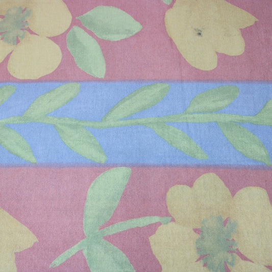 3 Metre Large Floral Printed Terry Jersey 55" Wide - Pound A Metre