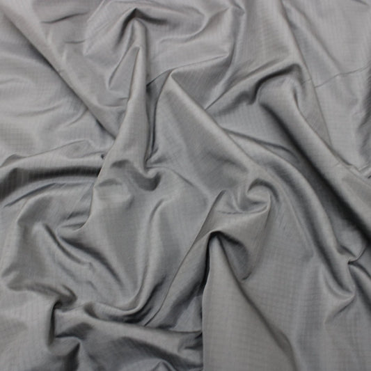 3 Metre Light-Weight Wet Look Soft Crepe 55” Wide Grey - Pound A Metre