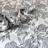 Pound A Metre 3 Metre 3 Metre Luxury Metallic Floral Brocade - 55” Wide Light Beige