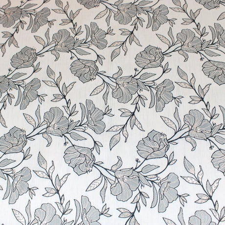 Pound A Metre 3 Metre 3 Metre Luxury Metallic Floral Brocade - 55” Wide Light Beige