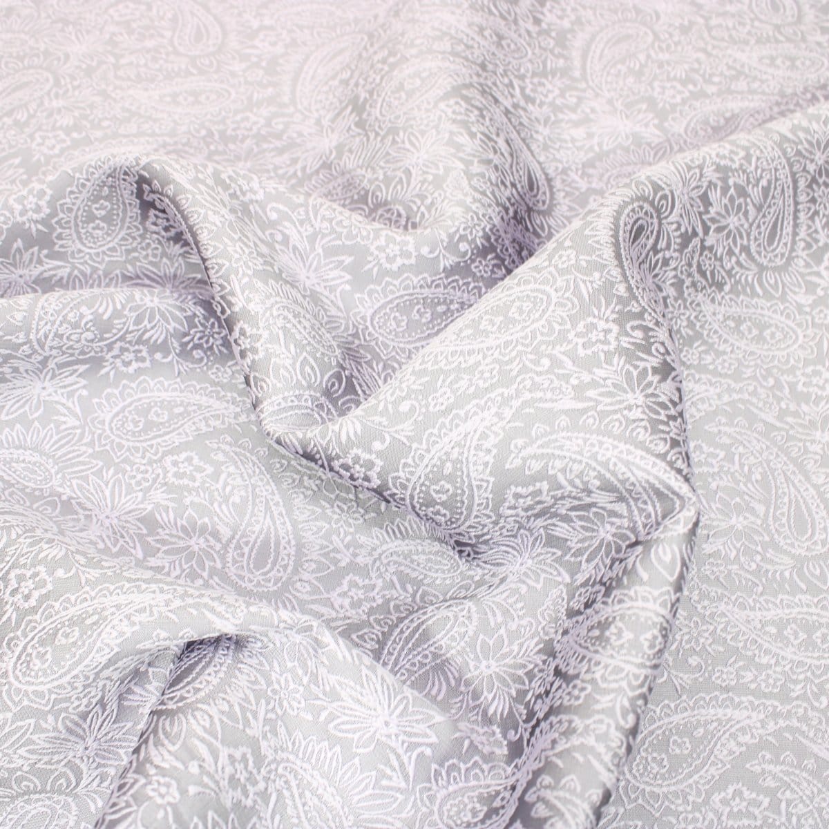 Pound A Metre 3 Metre 3 Metre Luxury Metallic Paisley Brocade - 55” Wide Lilac