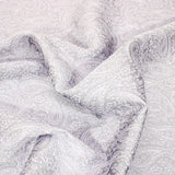 Pound A Metre 3 Metre 3 Metre Luxury Metallic Paisley Brocade - 55” Wide Lilac