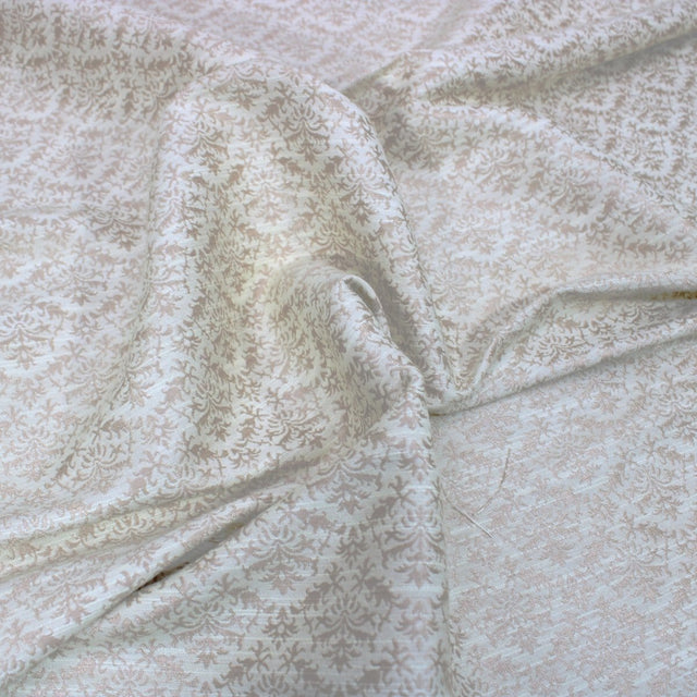 Pound A Metre 3 Metre 3 Metre Luxury Metallic Vintage Floral Brocade - 55” Wide Gold