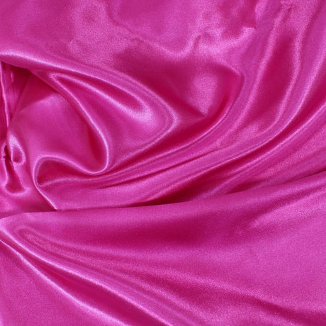 3 Metre Luxury Soft Satin Lining 55" Fuchsia - Pound A Metre