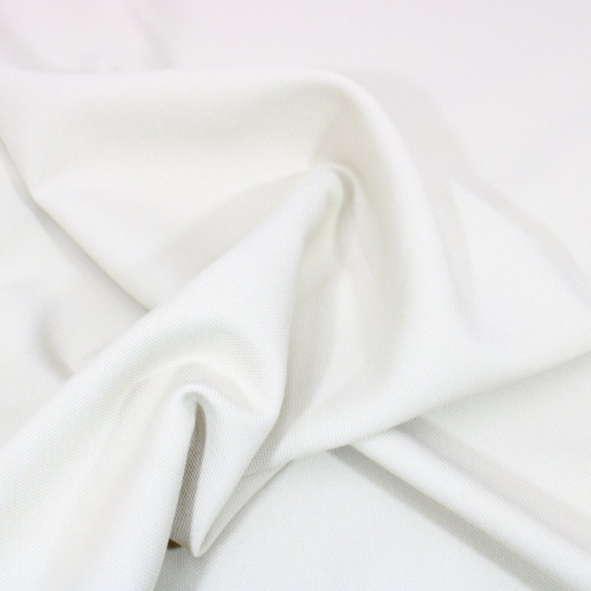 3 Metre Medium-Weight Textured Furnishing Fabric 60" Wide - Cream - Pound A Metre