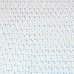 3 Metre Premium 100% Digital Quilting Cotton - Butterfly - 44" Wide White - Pound A Metre