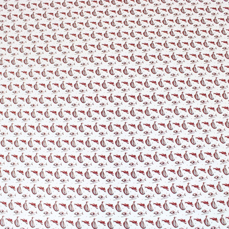 3 Metre Premium 100% Digital Quilting Cotton - Transport - 44" Wide White - Pound A Metre
