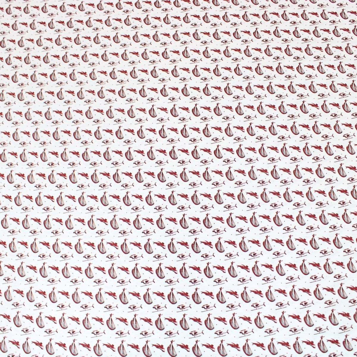 Pound A Metre Full Metre 3 Metre Premium 100% Digital Quilting Cotton - Transport - 44" Wide White