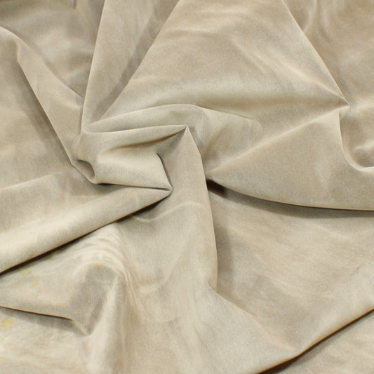 3 Metre Premium Denim Backed Suede 55” Wide Soft Light Brown - Pound A Metre