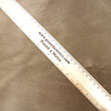 Pound A Metre 3 Metre Premium Quality Denim Backed Suede 55” Wide Wood Brown