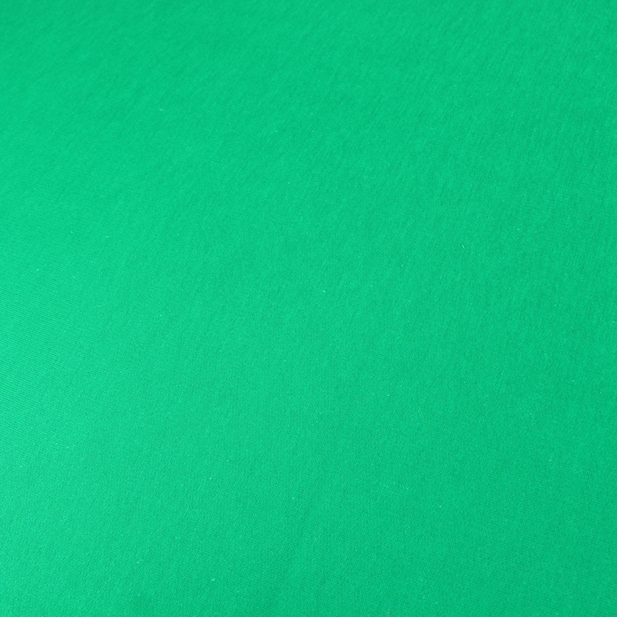 3 Metre Premium Quality Fleece Backed French Terry Sweatshirt 55" Wide Green - Pound A Metre