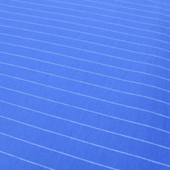 3 Metre Premium Quality Smooth Striped Printed Scuba - 55" Wide Blue - Pound A Metre