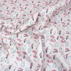 3 Metre Premium Quality Warm Cotton - 63" Wide Baby Pink - Pound A Metre