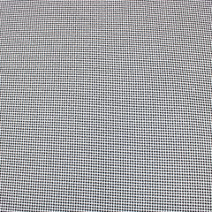 3 Metre Premium Suiting Poly-Wool Fabric 55” Wide Black & Ivory - Pound A Metre