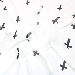 3 Metre Smooth Chiffon - 55” Wide Cross - Pound A Metre
