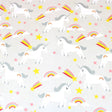 3 Metre Super Quality Smooth Organic Cotton - Unicorn - 45" Light Grey - Pound A Metre