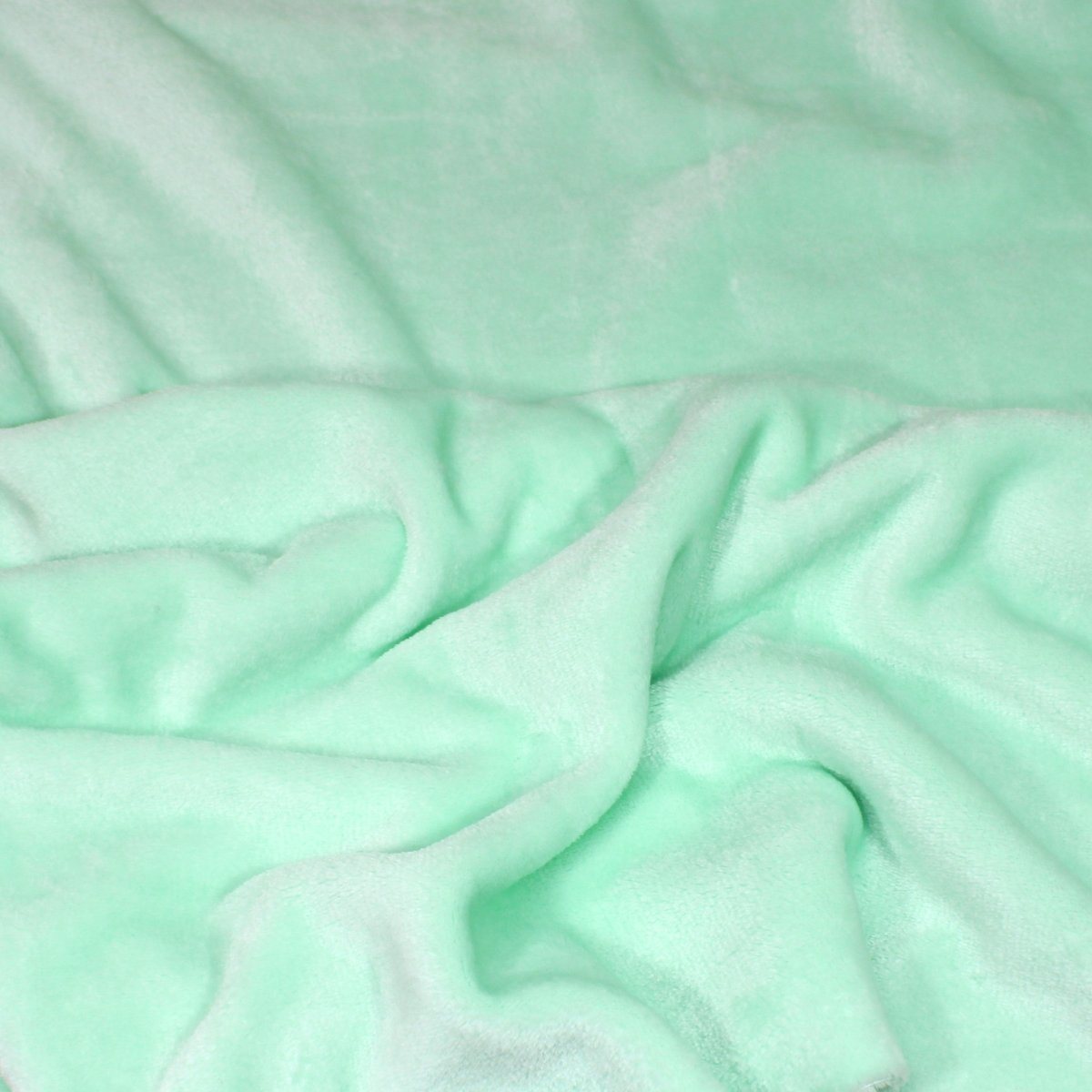 3 Metre Ultra Soft Cuddle Fleece 60” Wide Mint Green - Pound A Metre