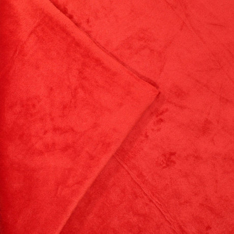 Pound A Metre 3 Metre 3 Metre Ultra Soft Cuddle Fleece 60” Wide Red