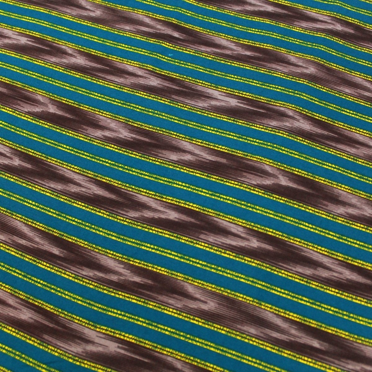 3 Metres 100% Royal Striped Quilting Cotton - 44" Wide Teal - Pound A Metre