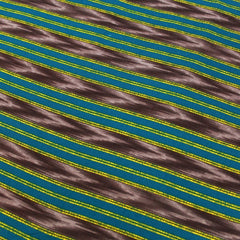 3 Metres 100% Royal Striped Quilting Cotton - 44" Wide Teal - Pound A Metre