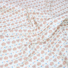 3 Metres Digitally Printed 100% Cotton, 45" Wide- Union Bunting (SECONDS) - Pound A Metre