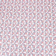 3 Metres Digitally Printed 100% Cotton, 45" Wide- Union Hearts - Pound A Metre