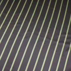 3 Metres Drape Striped Satin 55" Wide Brown - Pound A Metre