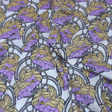 3 Metres Dressmaking 100% Cotton Lawn- (Sky Blue Bloom) (55" Wide) - Pound A Metre