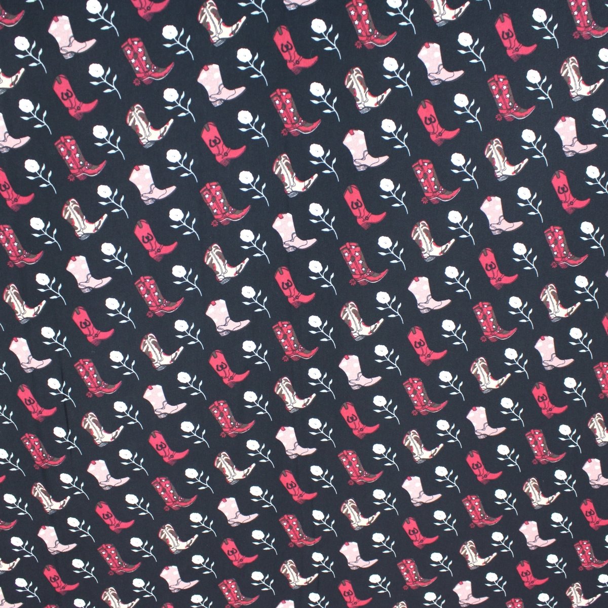 3 Metres Dressmaking Fashion Santana Crepe 55" wide Black - Pound A Metre