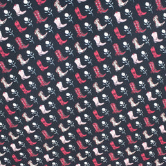 3 Metres Dressmaking Fashion Santana Crepe 55" wide Black - Pound A Metre