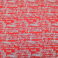 3 Metres Dressmaking Fashion Santana Crepe 55" wide Red - Pound A Metre