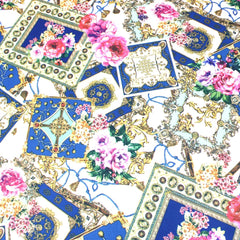 3 Metres Dressmaking Jersey - 55" Wide Pale Pink - Pound A Metre