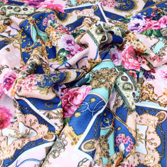 3 Metres Dressmaking Jersey - 55" Wide Pale Pink - Pound A Metre