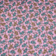 3 Metres Floral Daisy Dress-Rayon 45" Wide Pink - Pound A Metre